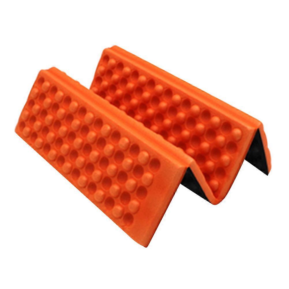 Moisture-proof Folding XPE Pads Mat Cushion Seat for Camping Park Picnic (Orange)