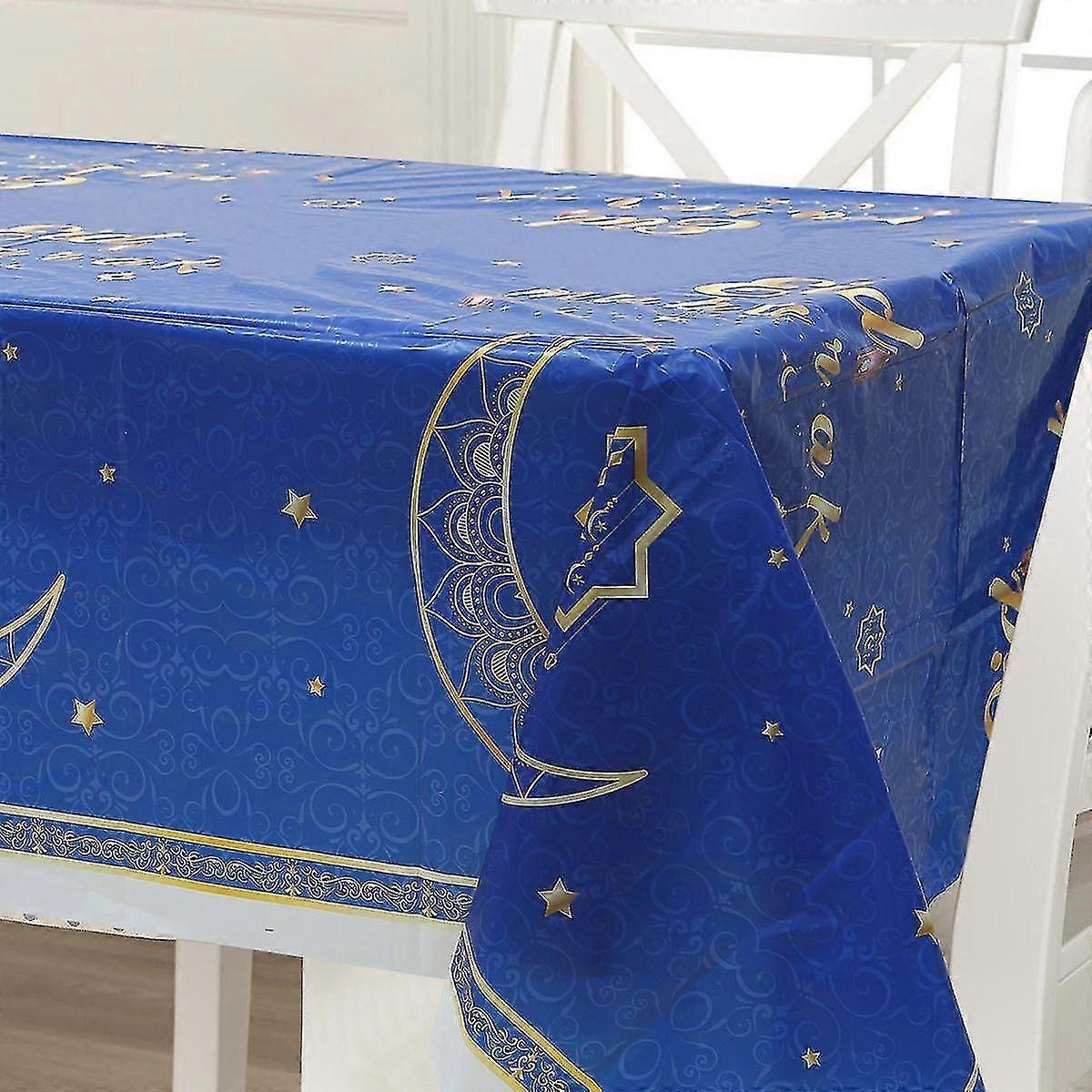 Eid Mubarak Λινό Τραπεζομάντιλο Ραμαζάνι Τραπέζι Διακοσμήσεις Διακοσμήσεις Μουσουλμανικό Eid Mubarak Τραπεζομάντιλα Eid Mubarak Κόμμα Προμήθειες