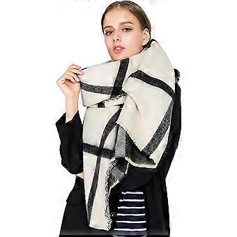 Winter-Promotion, Schal Karierter Deckenschal