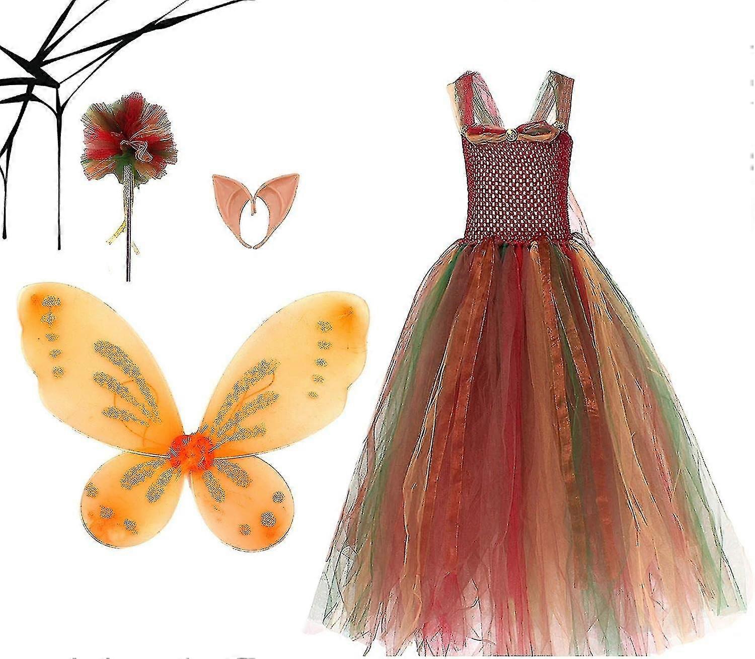 cyra drop waist maxi dress Star Fairy Costume – Smiffys main image 0