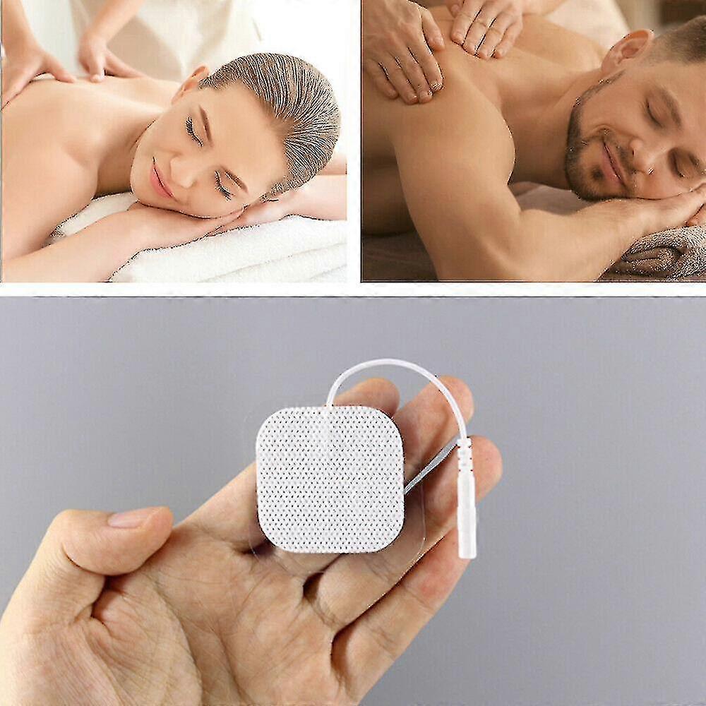 4/20pcs Replacement Electrode Pads Gel Body Massager Pads