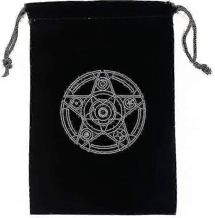 5pcs Tarot Card Storage Bag Tarot Drawstring Pocket Deck Bag