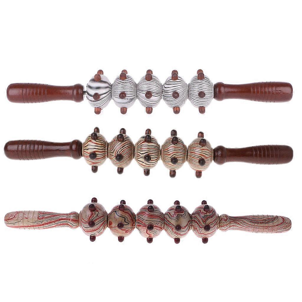 マデロテラピアマッサージエステティックボディマッサージャーローラー木製アンチセルライトツール