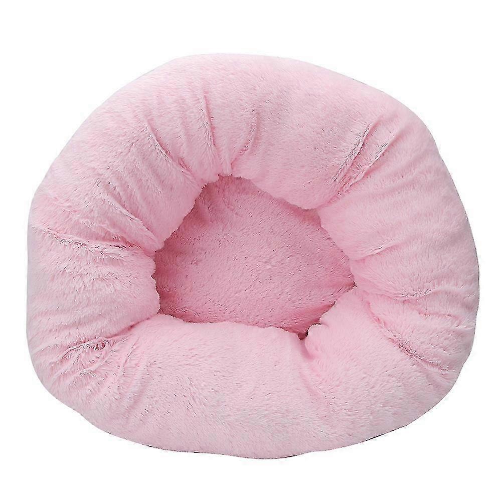 Winter Keeping Warm Plush Pet Soft Mat Sleeping Pad Bed Dog Cat Puppy Round Cushion Nest AccessoryPi