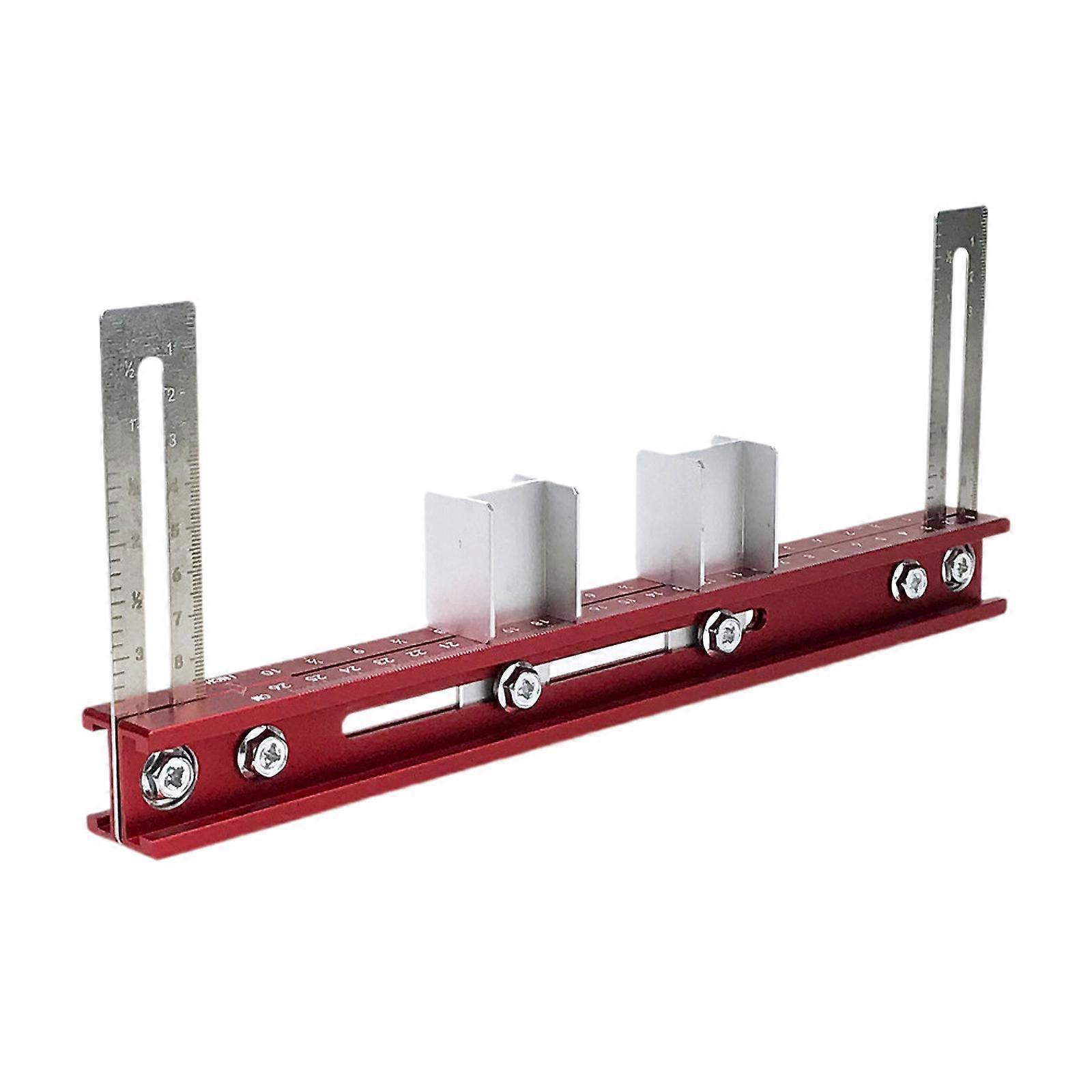 Closet Rod Mounting Fixture Template Tool Woodworking Tool for Cabinet