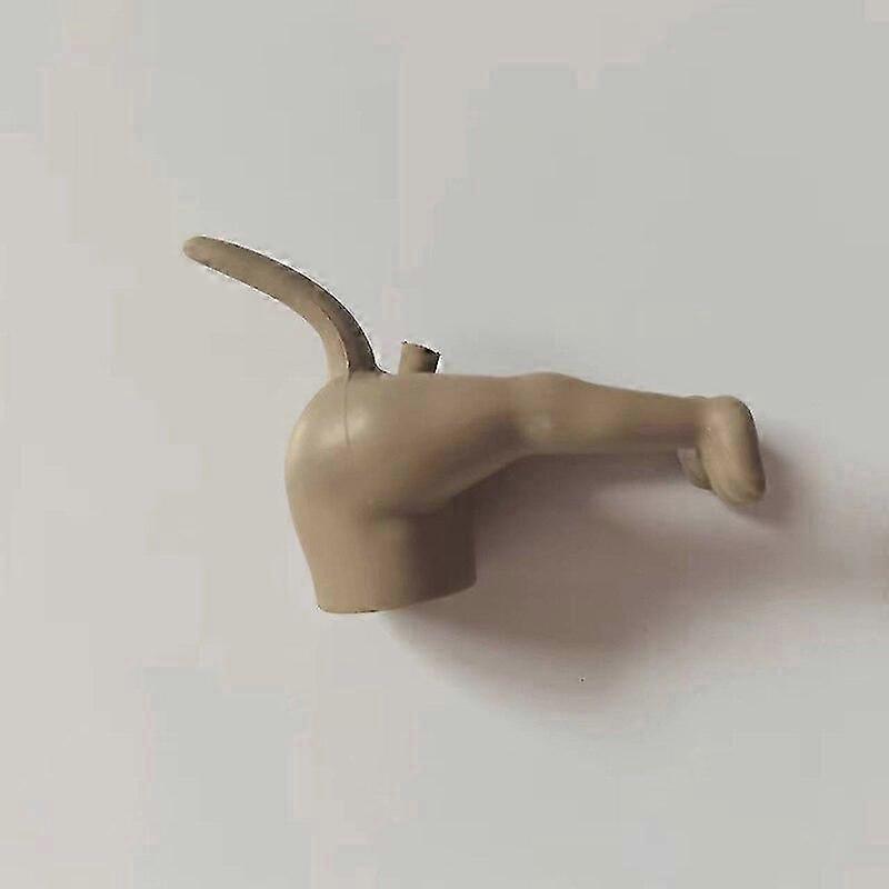 Novelty Funny Simulated Cat Ass Toothpaste Squeezer Creative Spoofing Cat's Ass Toothpaste Head Toothpaste Cap Prank Toys Dexterity Games