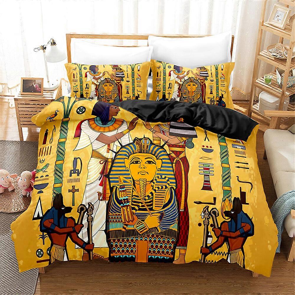 v3364 Bed Sheets Egypt Pharaoh  Doona Cover Set     Bed Duvet Covers Bed Sheets IU3364