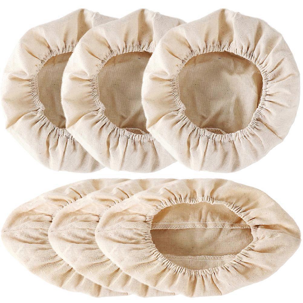 6Pcs Brot Banneton Proofing Korb Liner Tuch Abdeckung Backen Teig Proofing Sauerteig Korb Tuch Liner