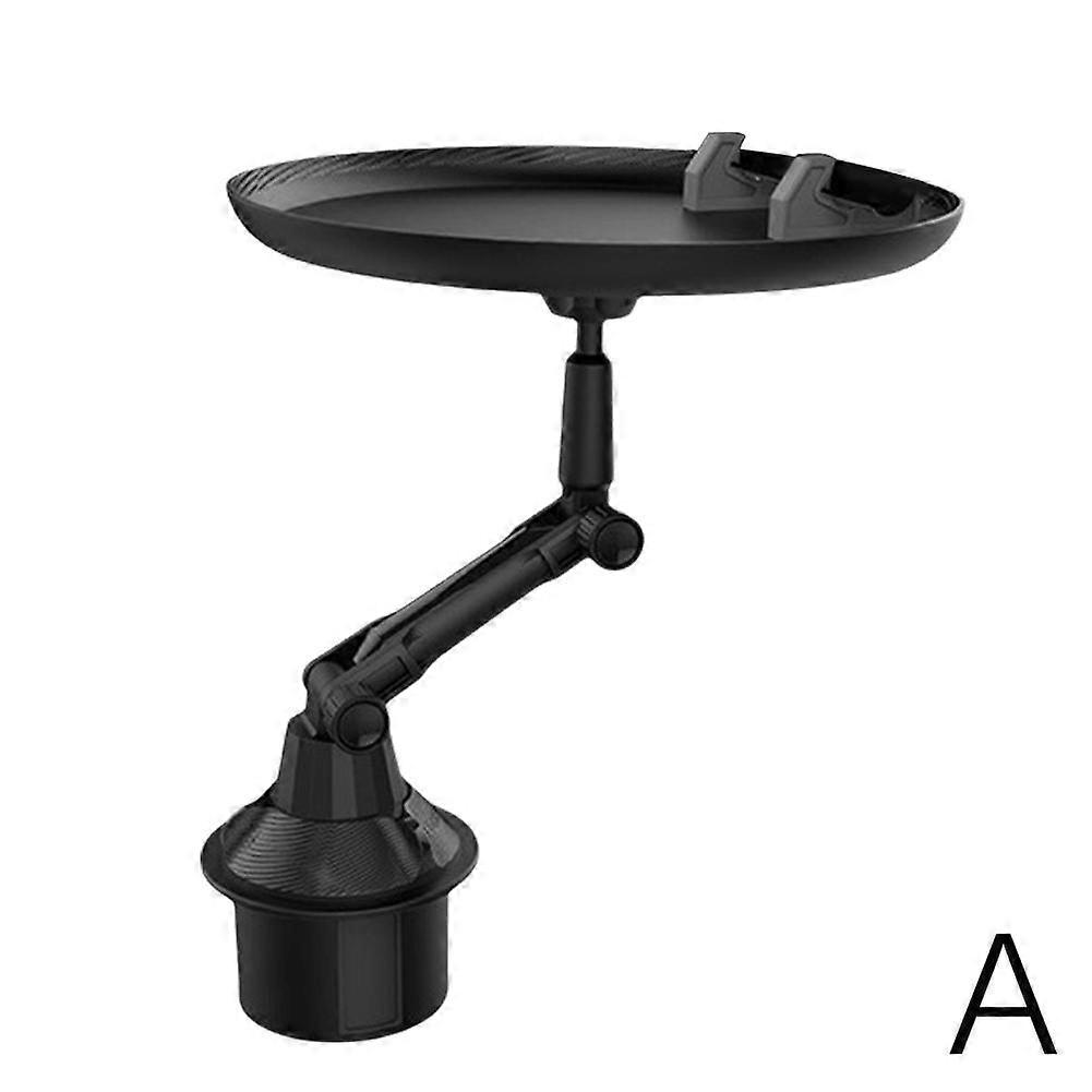 Cup Holder for Car Dinner Plate Food and Drink Table Dashboard Tray Travel