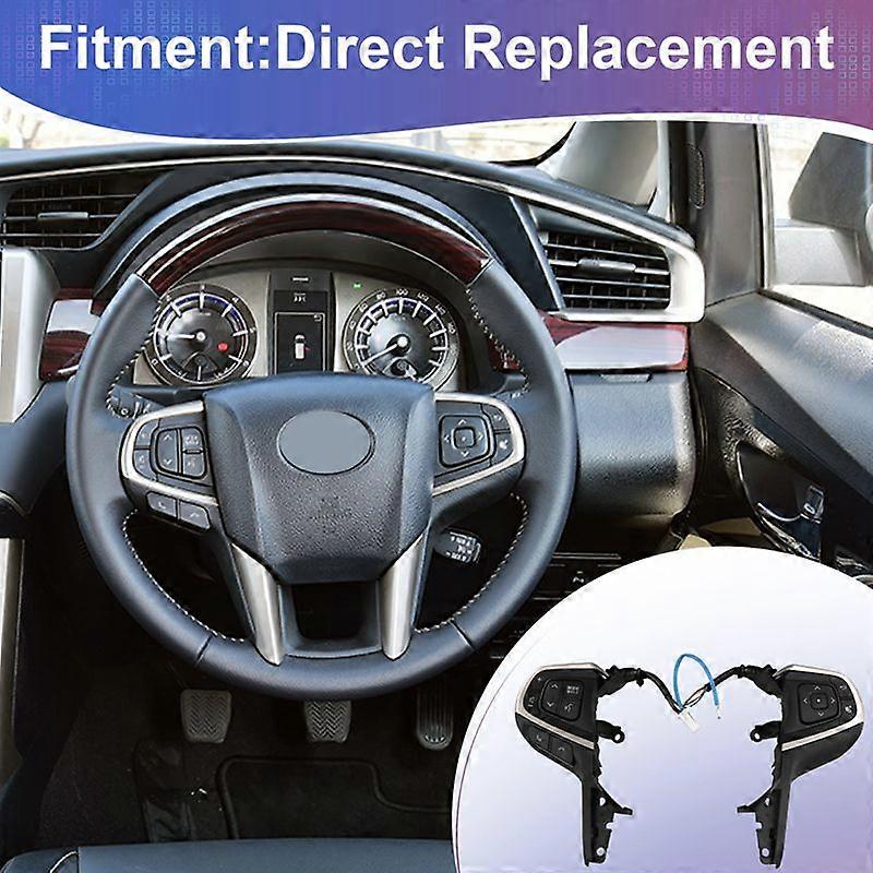 Car Multi-Function Steering Wheel Cruise Control Buttons Switch for 2015-2019 842500K080