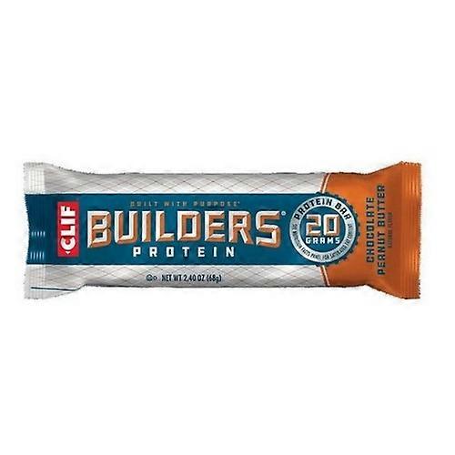 Clif Bar Builder's Chocolate Peanut Butter, 68 Grams (Case Of 12)