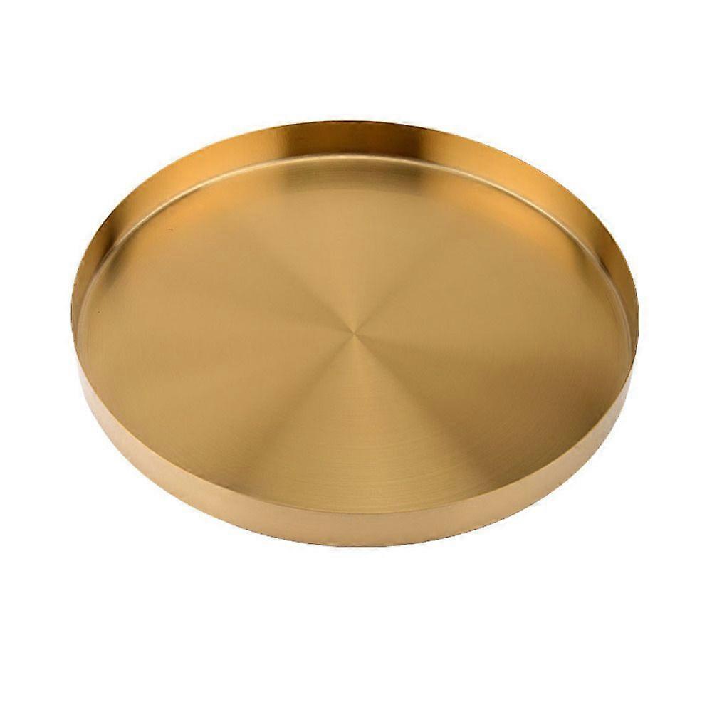 Opbergschijf - geschuurde rechte rand extra groot (36cm diameter)