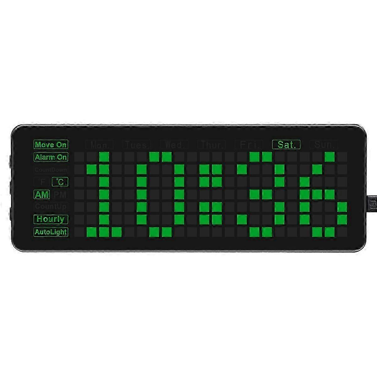 Electronic Clock For Pico With Accurate And Multi Functions Lcd Digits Programmable