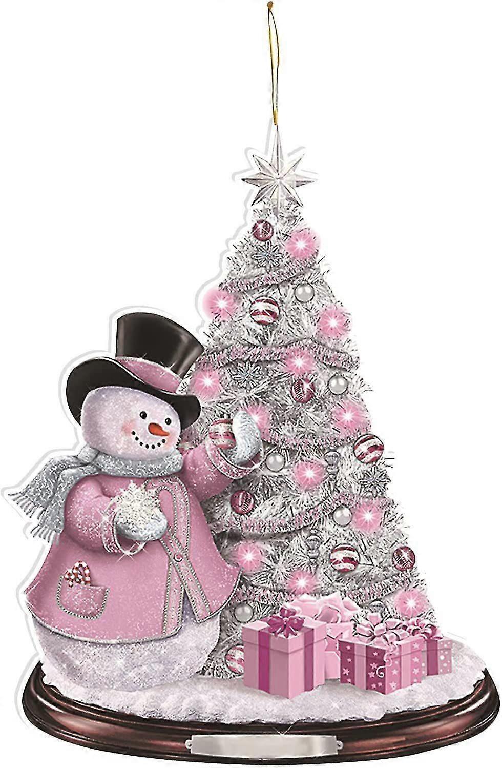 Acrylic Ornament Snowman Tree Ornament