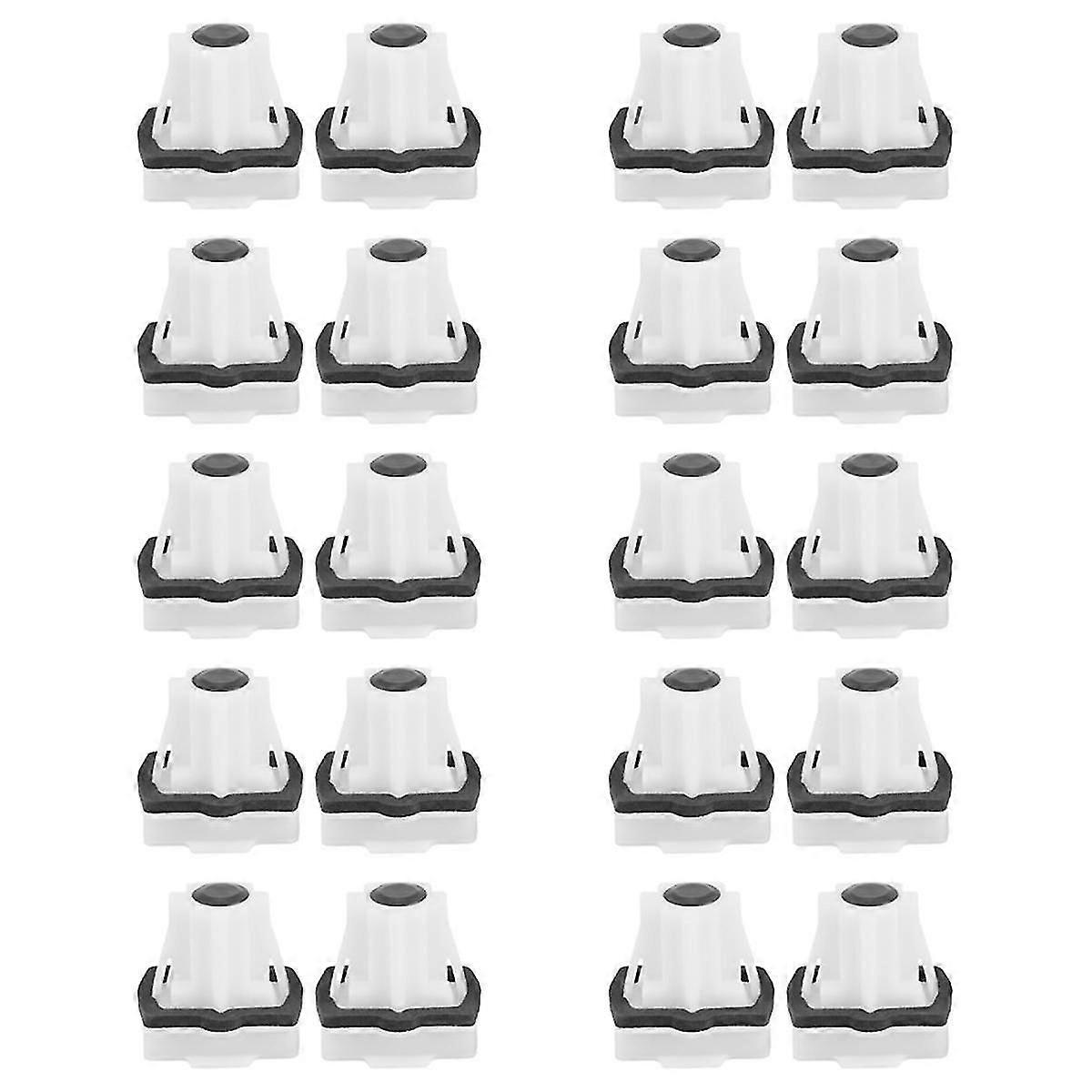 10 مجموعة مشبك المقعد الخلفي 1609267180 ل 301 208 C3 C4 C-elysee