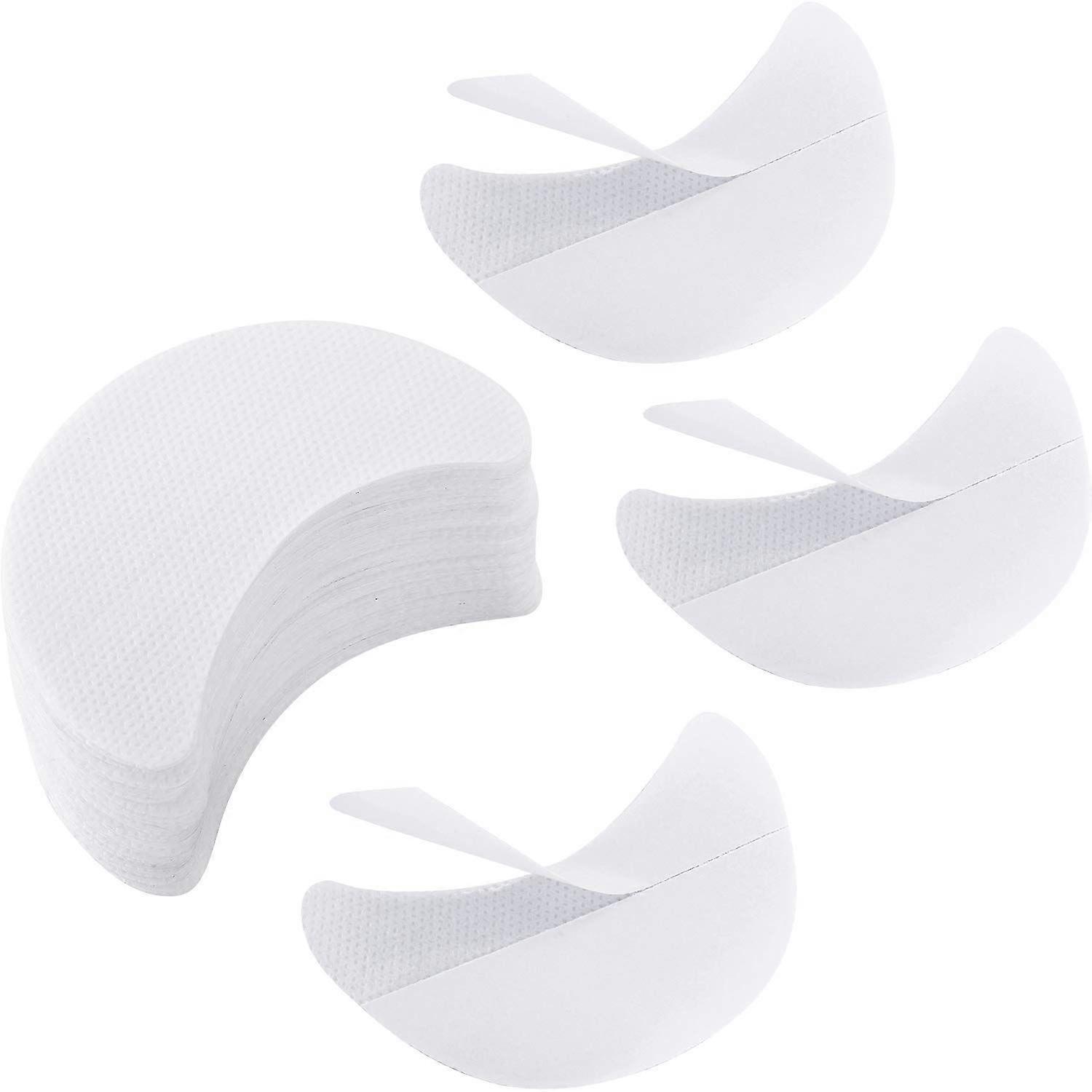 200 Pieces Eyeshadow Shield Eyeshadow Gel Pad Patches Eyeshadow Stencils for Prevent Eyelash Extensions, Tinting