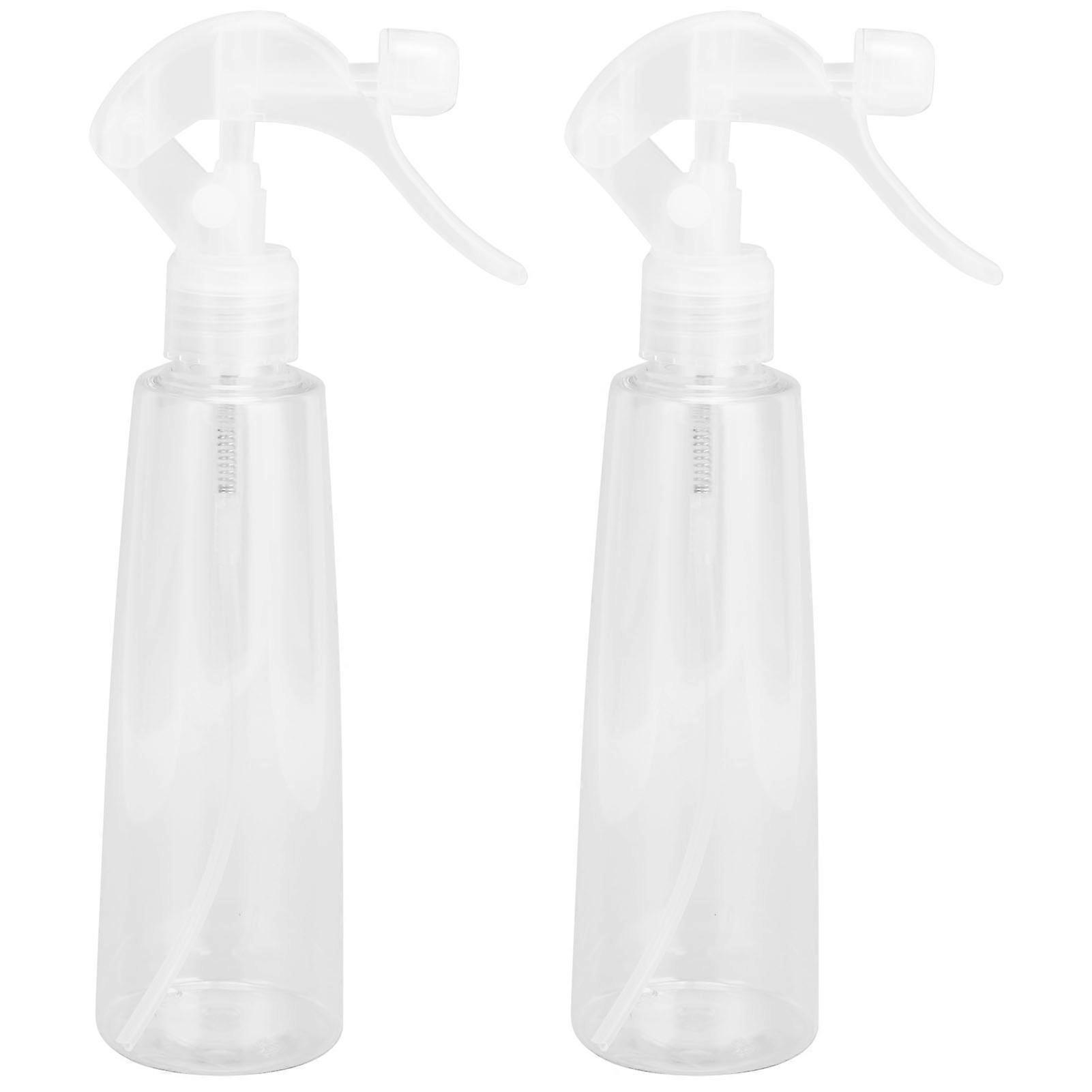 2-pack of empty lockable spray containers for makeup remover cleansing liquid