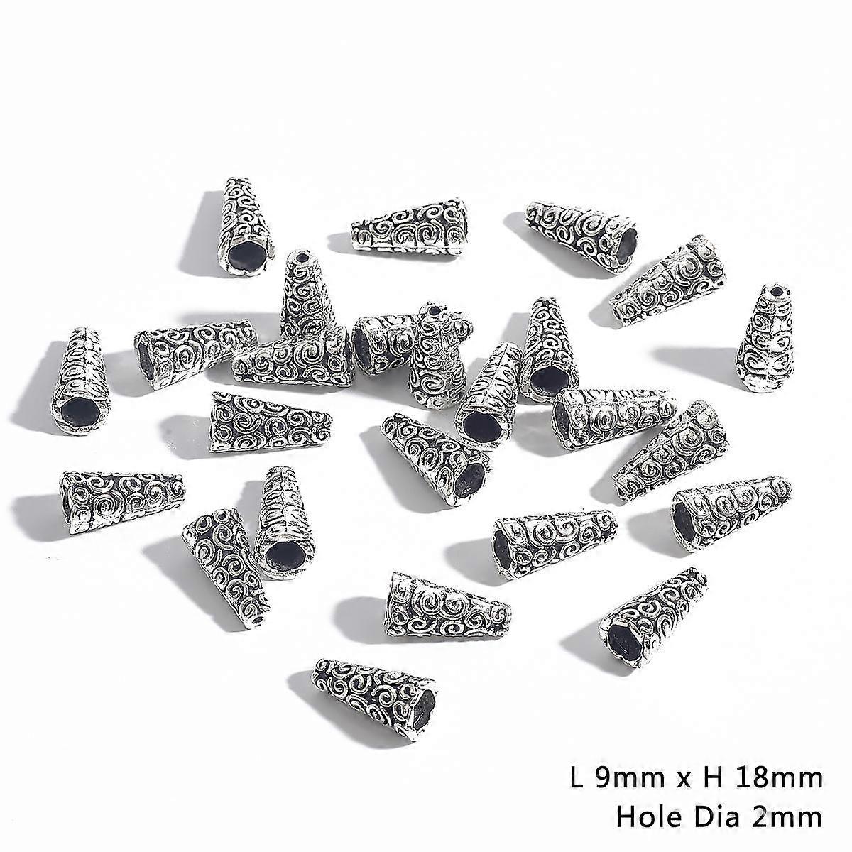 10Pcs Pick Size Small Flower Hat Alloy Accessories For Jewelry Component Making DIY Charm Decoration