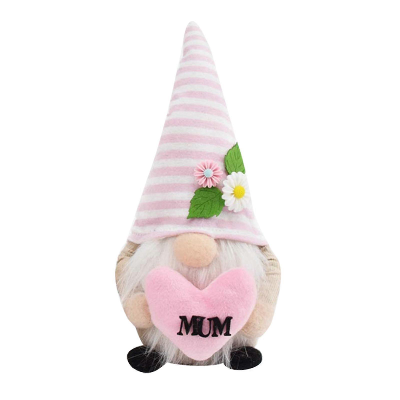 Spring Flowers Dwarf Gnome, Easter and Mother's Day Home Decor Gift