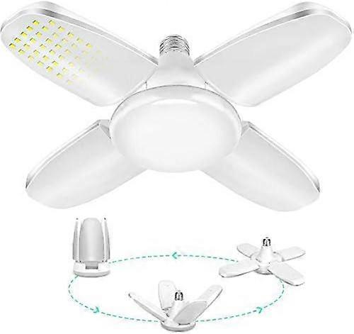 60W LED Garage Light Deformable Ceiling Light for Workshop Basement