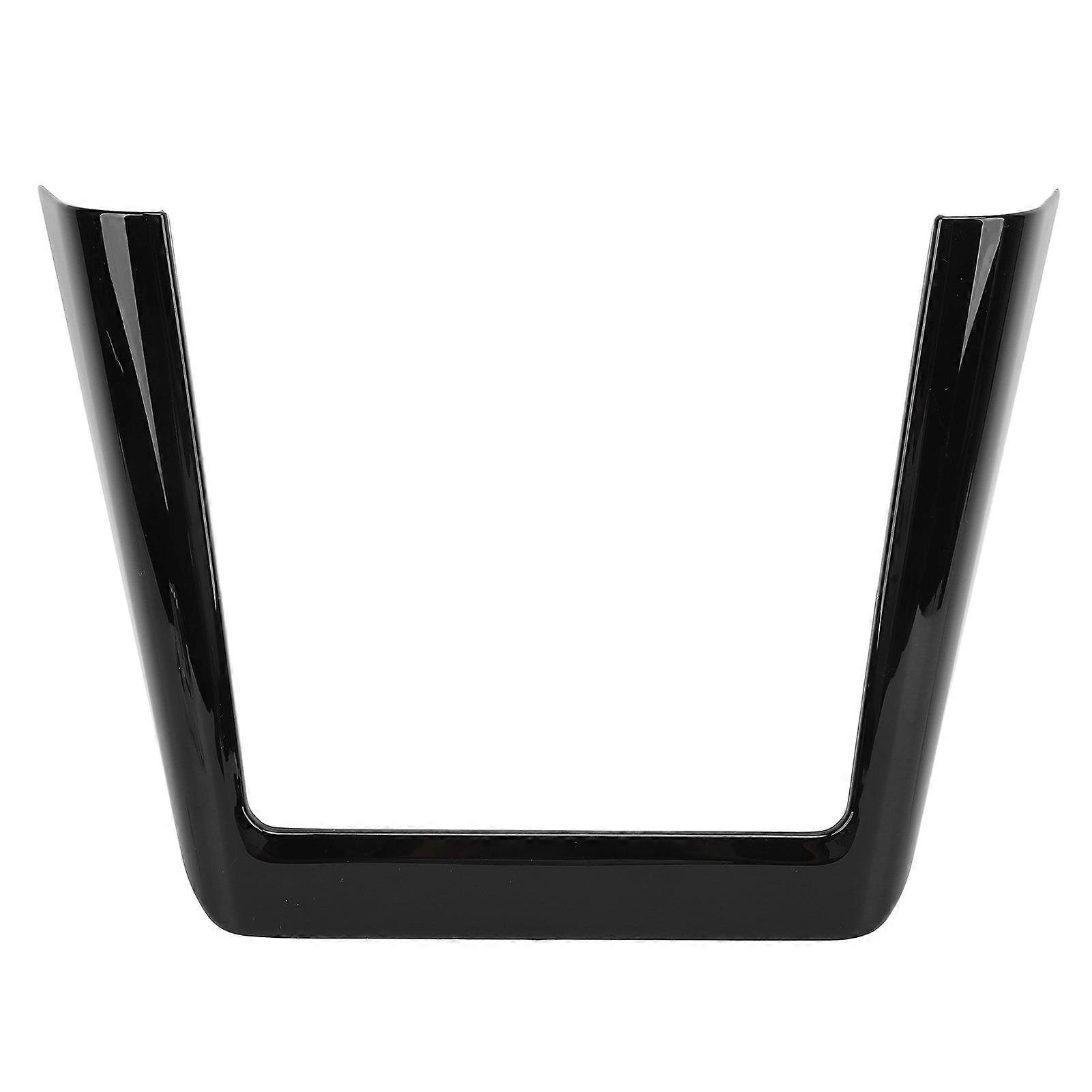 Glossy black console cover for vehicle durable and stylish