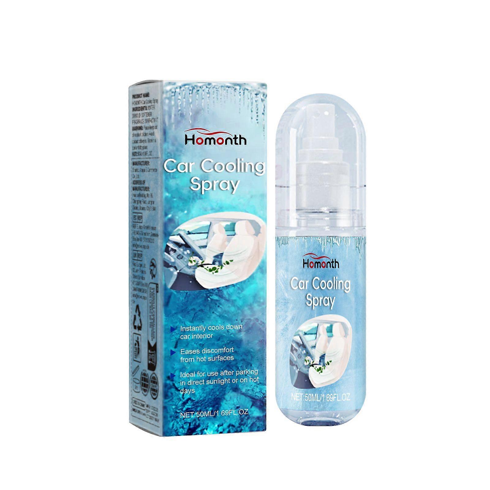 2025 Latest Model  Homonth Car Cooling Spray, Summer Car Cooling Agent Cooling