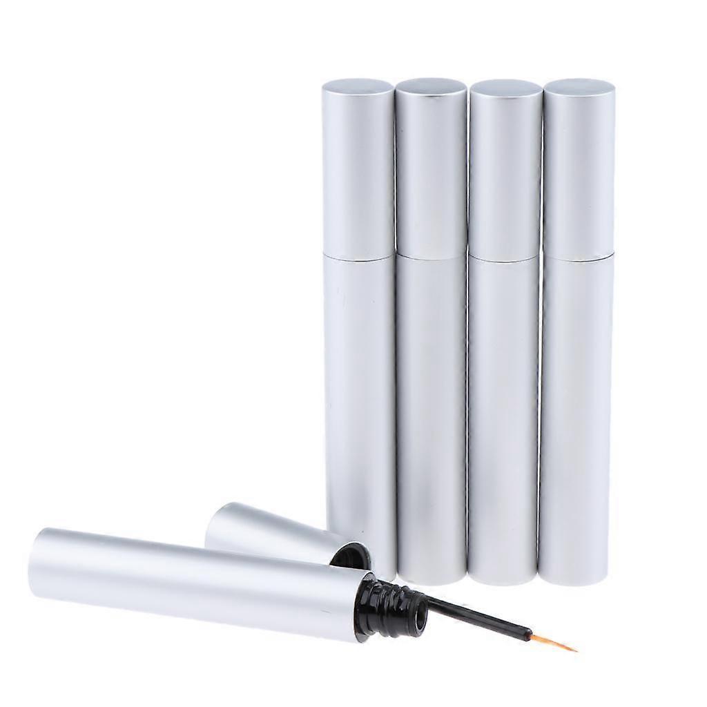 5x Portable Makeup Bottle & Brush Empty Tube Liquid Container Kit