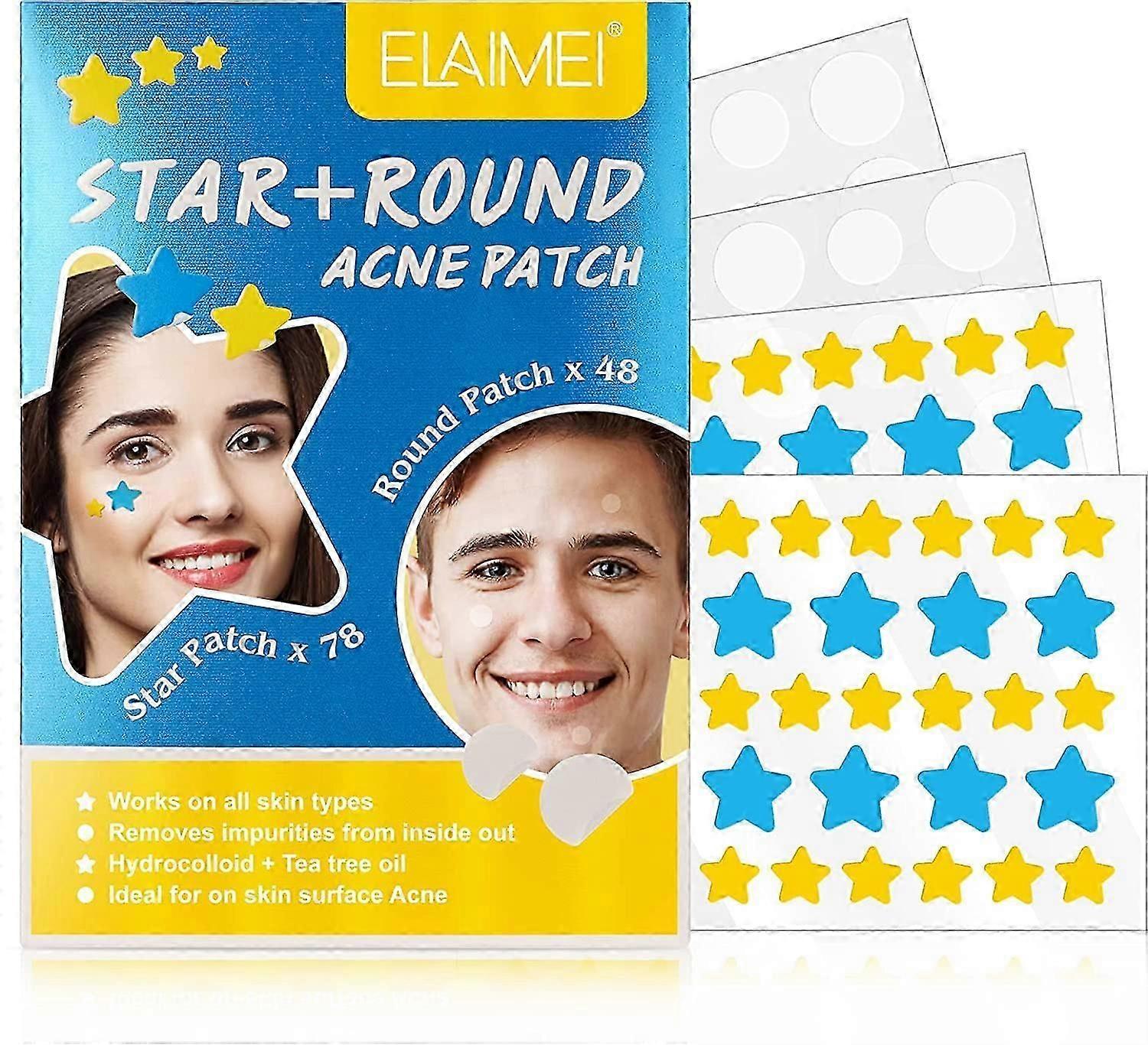 high qualityAcne Patch Pimple Patch, Hydrocolloid Acne Stickers, Absorb Fluid and Reduce Inflammation for Face, Zits, Pimples