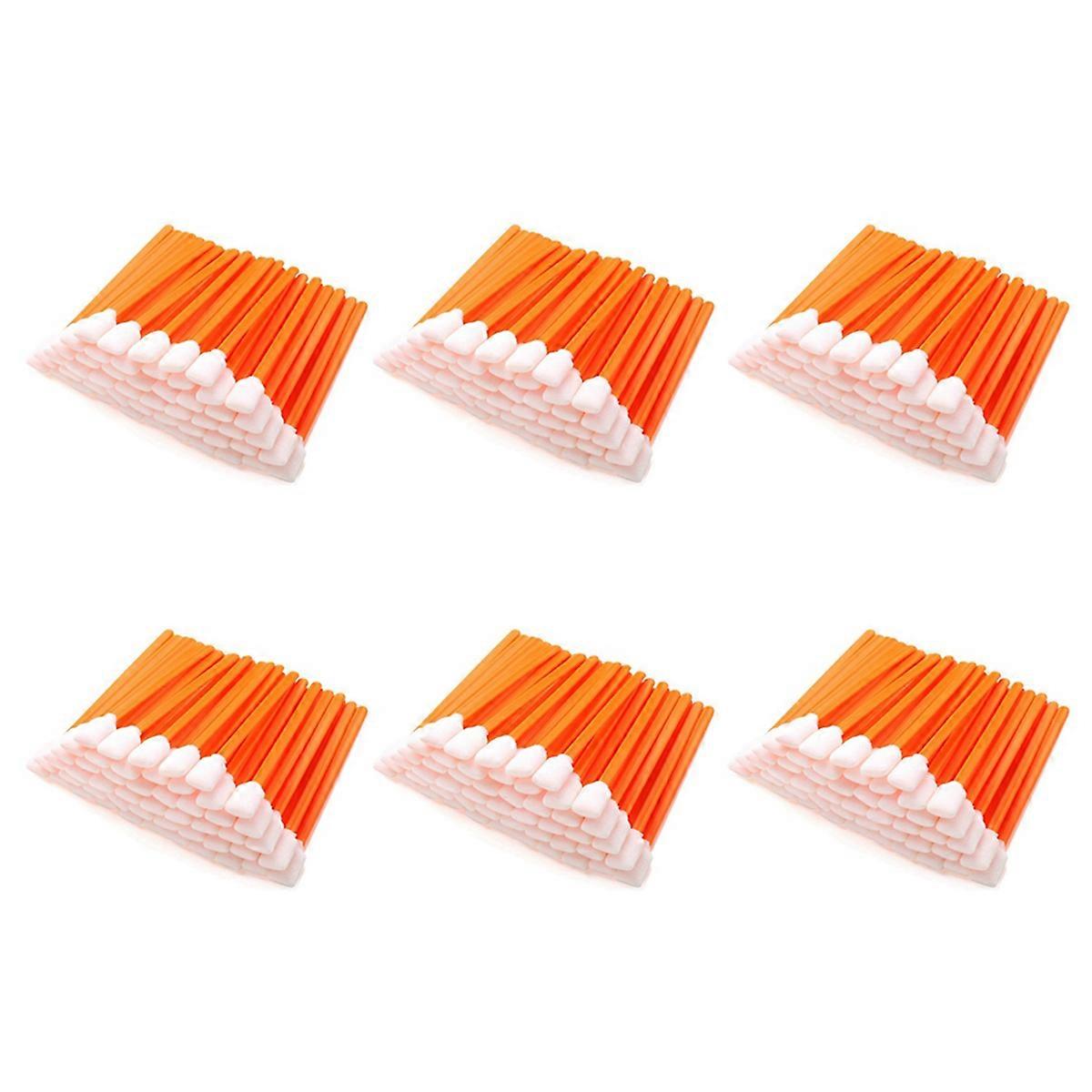 600 Pcs Foam Swabs Sticks Cleanroom Detailing Swab Sponge Sticks for Inkjet Printer, Optical Instru