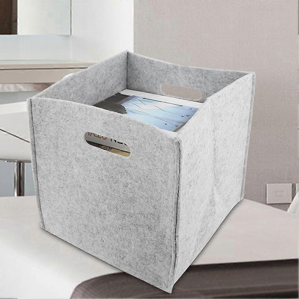 30x30x30cm Environmentally Foldable Non - woven Storage Basket Eco-Friendly Cube Storage Basket For Home Organization