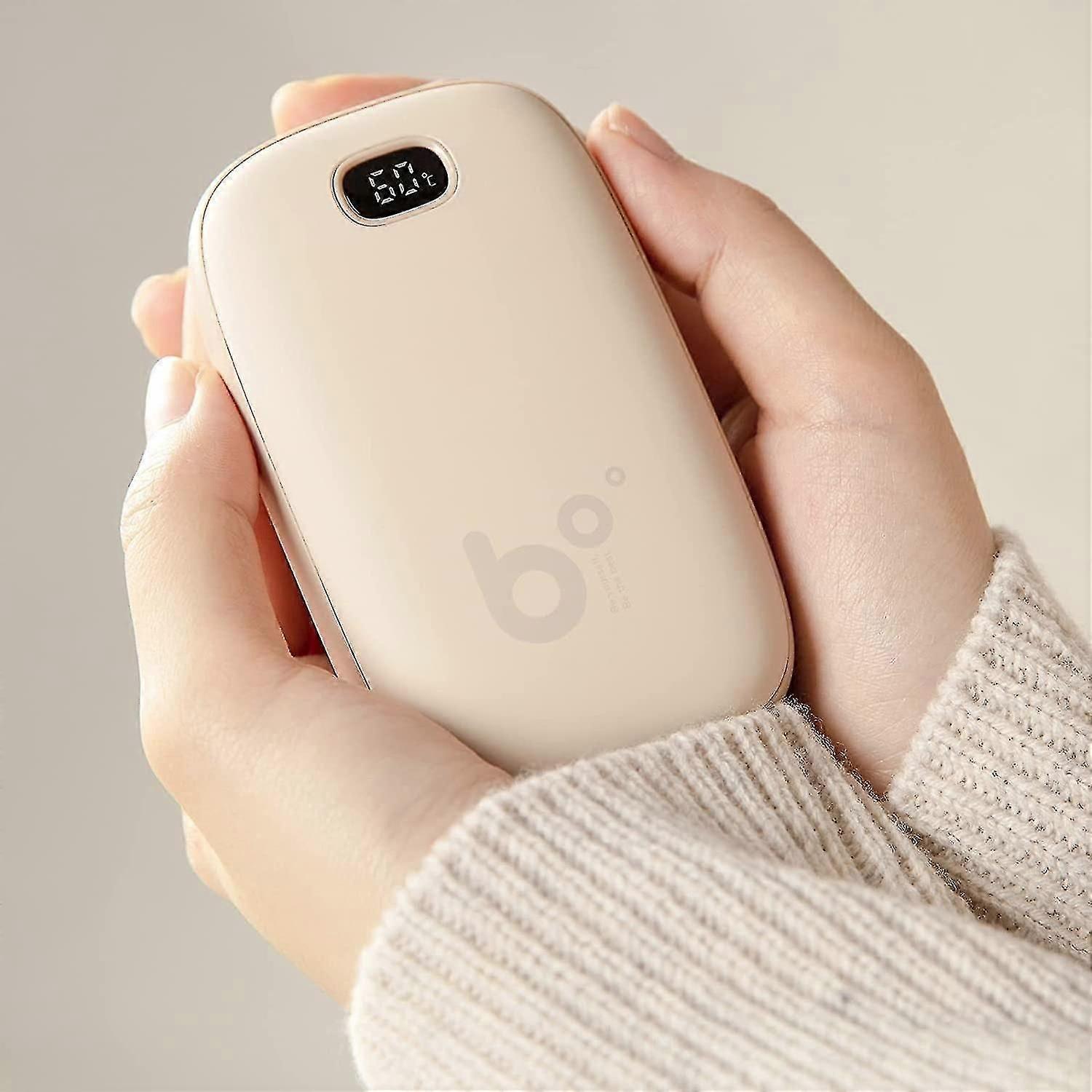 Hand Warmers Rechargeable, 9000mah Pocket Hand Heater, Electric Hand Warmers With Led Display And Po
