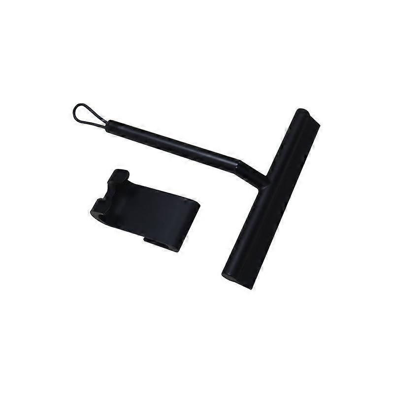 Shower Squeegee for Glass Doors Silicone Squeegee with Hook Bathroom Shower Mirrors Tiles and Car Windows Streak Free Cleaning