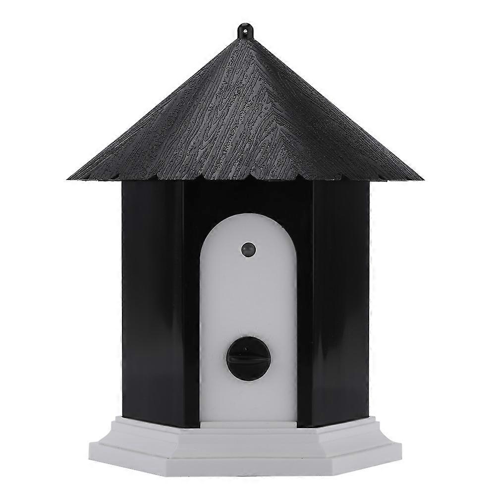 Puppy Dog Ultrasonic Outdoor Bark Control Device for Training - Adjustable Range, Weatherproof, Battery Operated