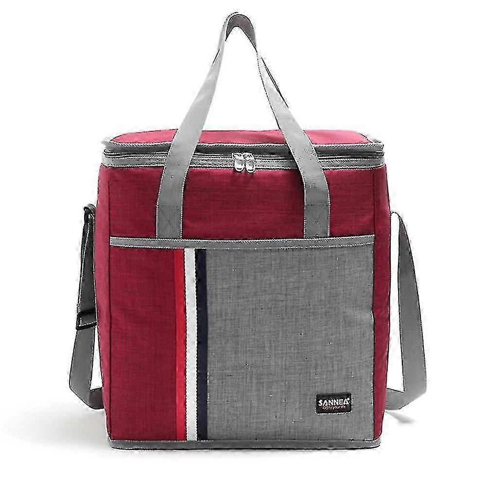 Large, Collapsible & Leakproof Insulated Portable Cooler Bag