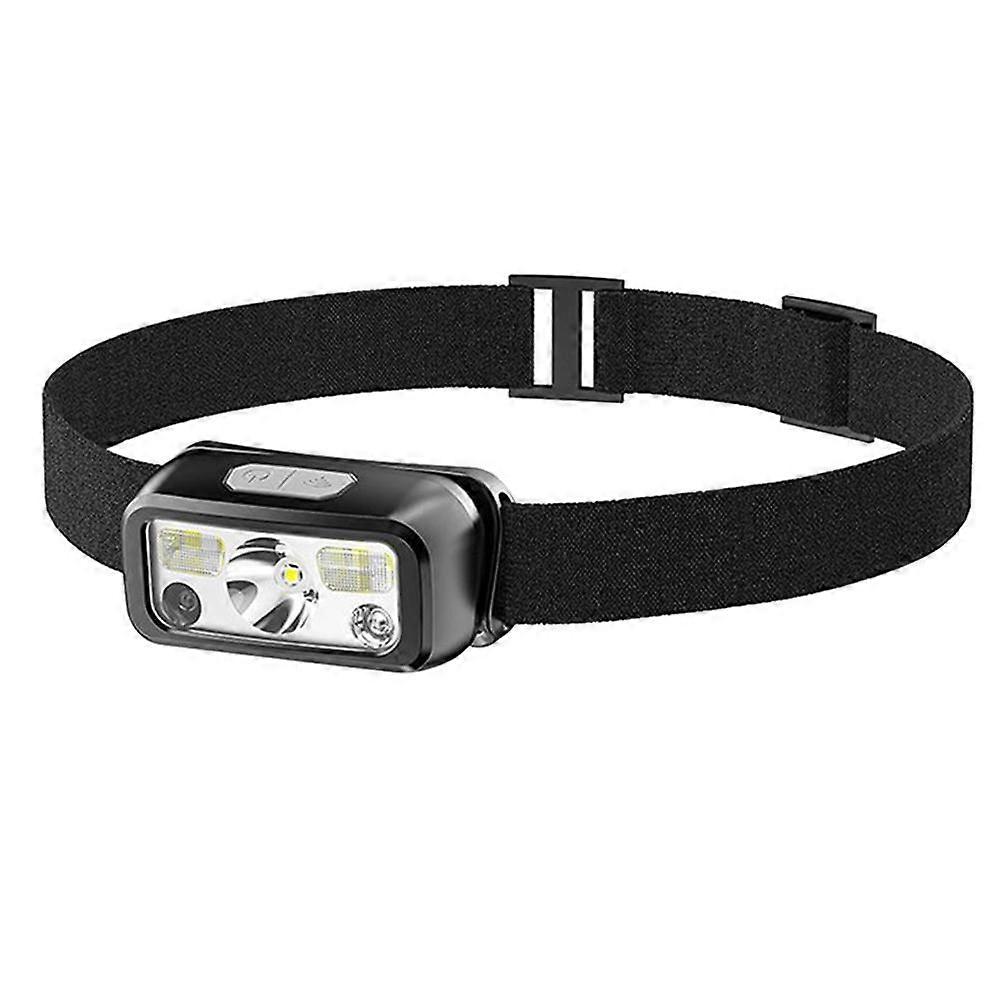 Headlamp Outdoor Long Range LED Strong Light Mine Light Red Light Charging