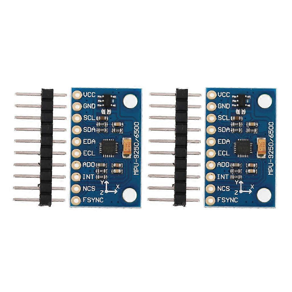 2Pcs 9 Shafts Gyroscopes Accelerometer Sensors Modules Angle Gyroscopes Modules