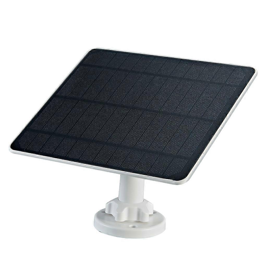  Micro USB 5W Solar Panel for Outdoor Camera Phone Charging Waterproof Wireless