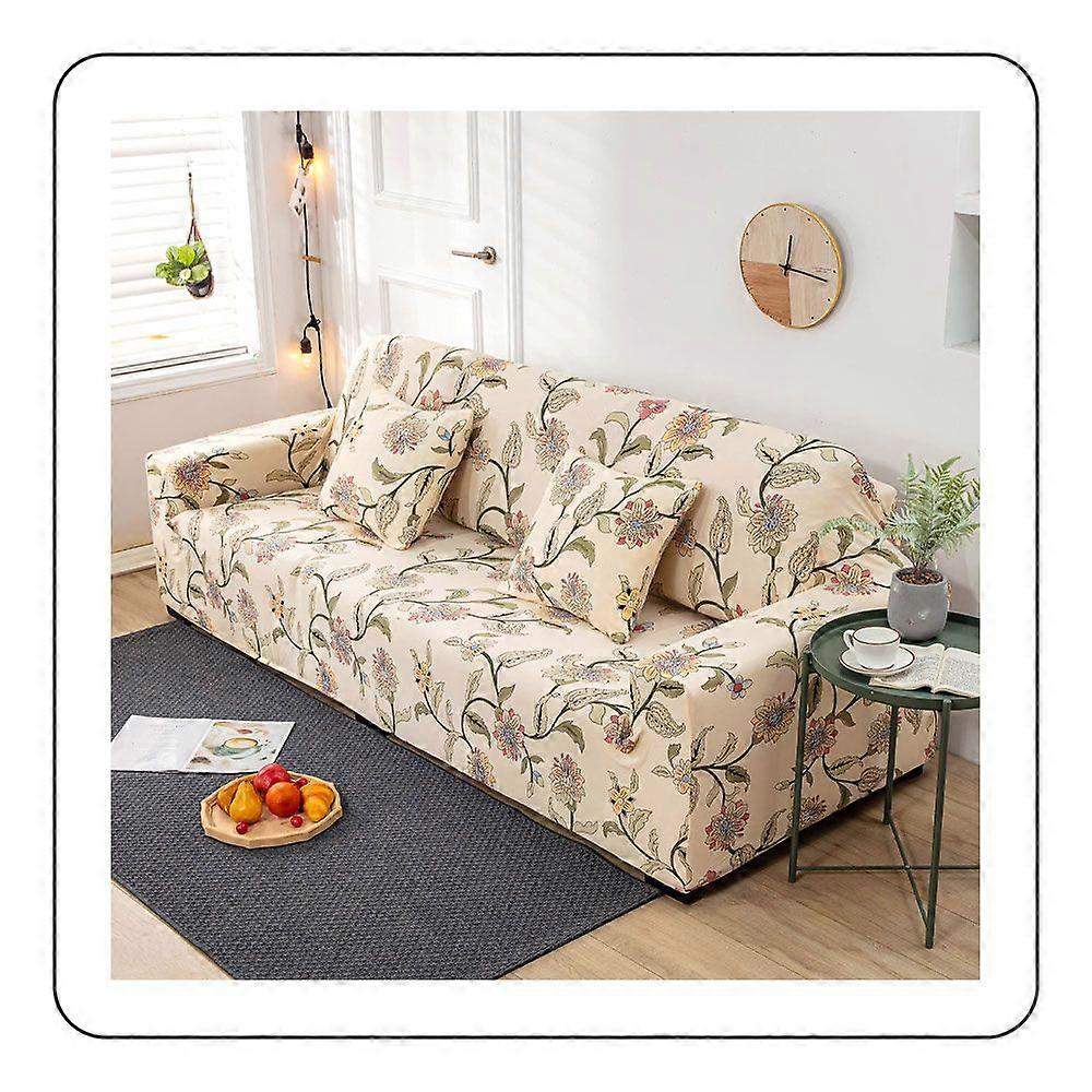 Flowers sofa cover corner sofa, sofa throw stretch sofa cover jacquard sofa protector