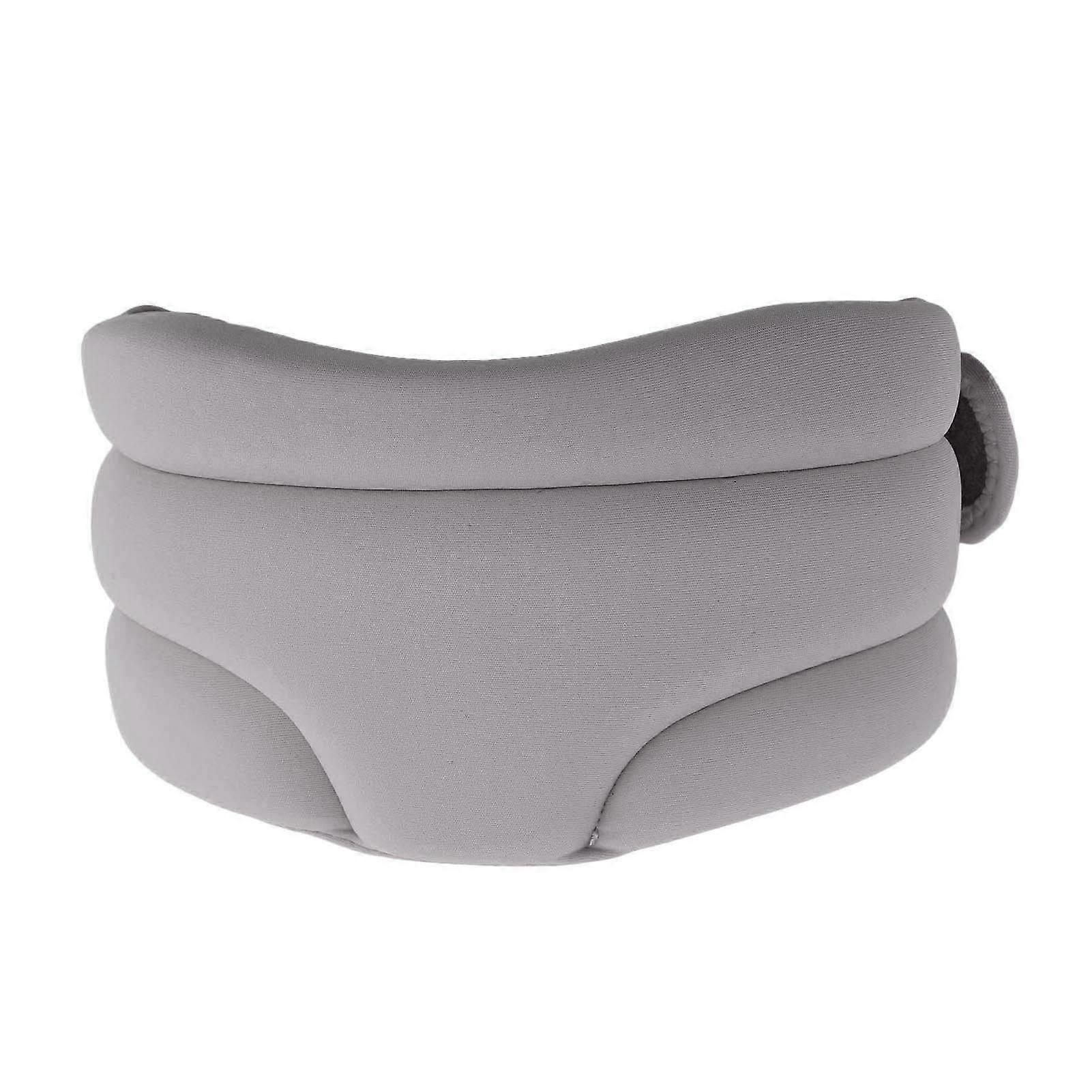 Breathable, Adjustable, Soft Neck Collar, Relieves Neck Pressure, Neck Support for Sleeping, Women and Men, Gray