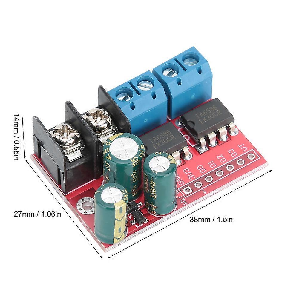 5A Dual H Bridge Motor Drive Module 3-14V PWM CW CCW Control