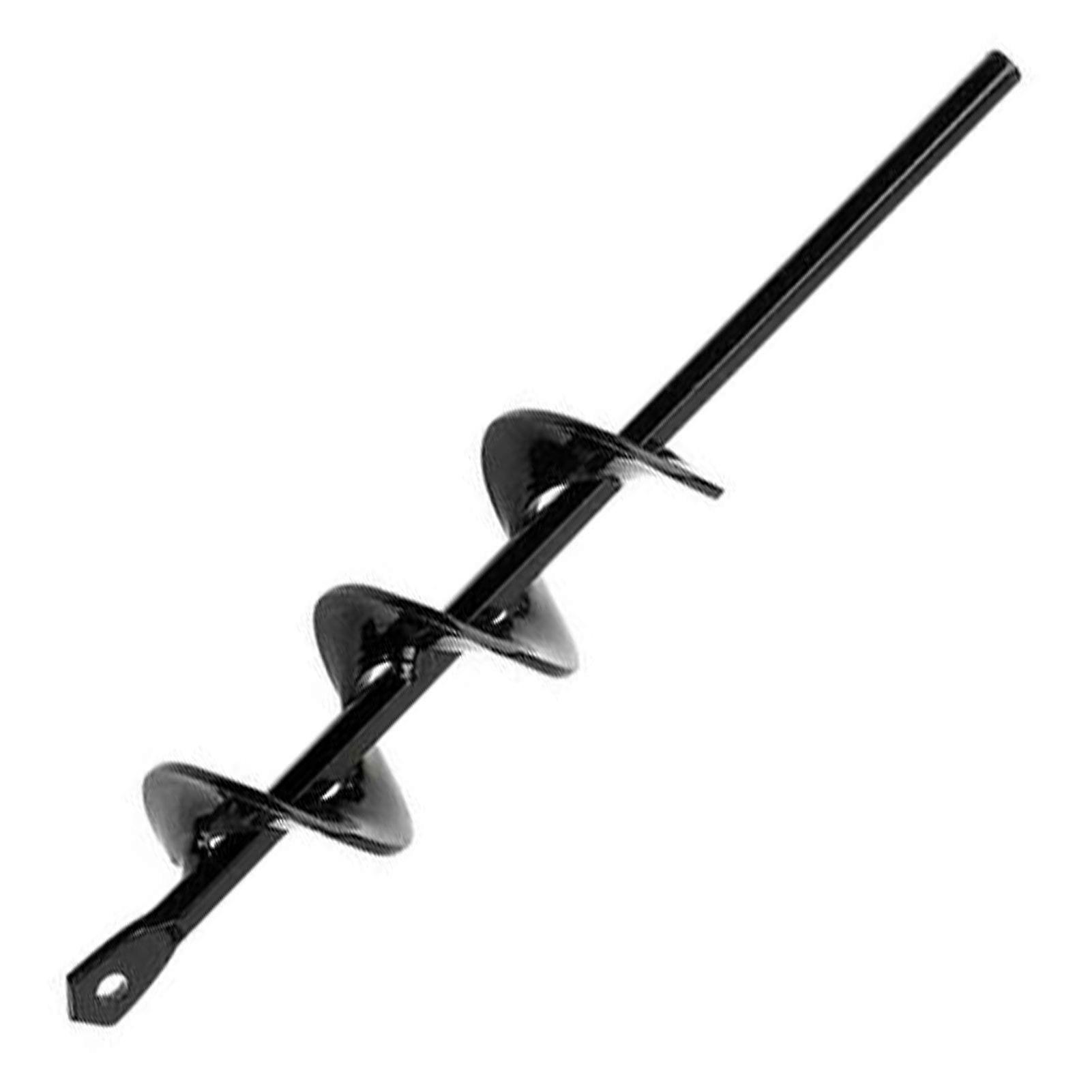 4x22cm Garden Auger Spirals Drill Bit Sharp-Steel Easy Planter Garden Auger Heavy Duty Spirals Hole Digger for Planting