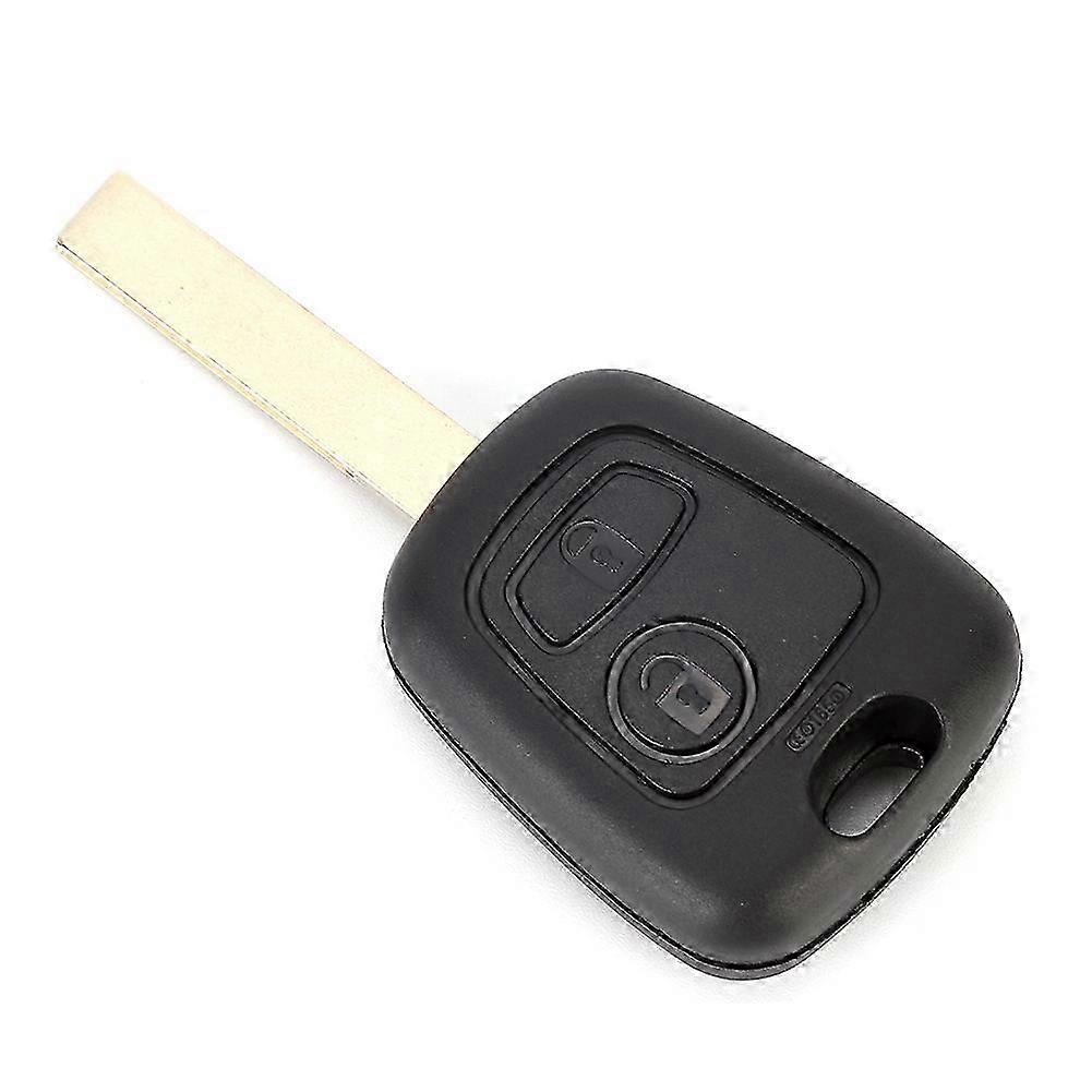 Car Key Shell Case Replacement for Peugeot 107/207/307/407 - 2 Buttons D05 Accessory