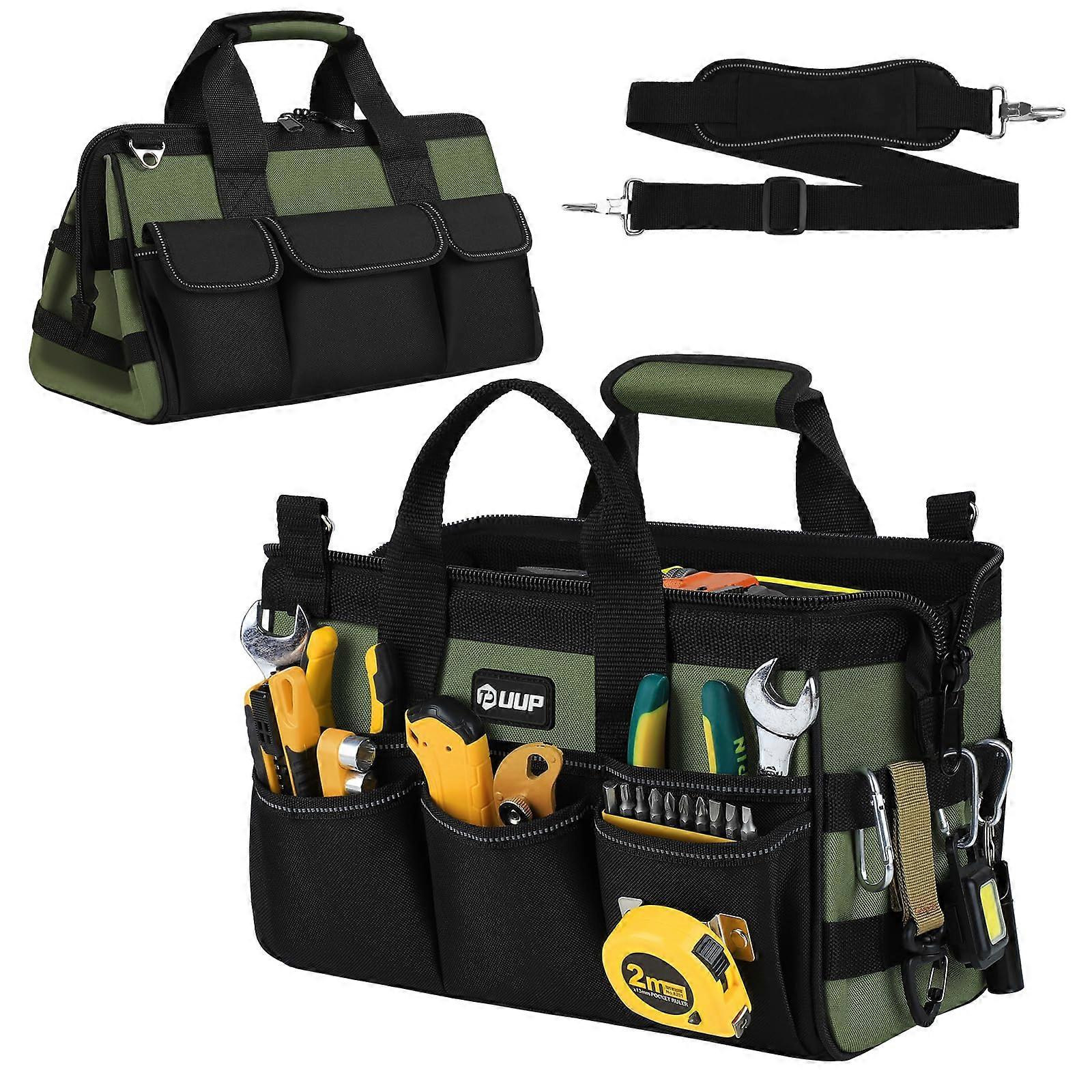 Small Tool Bag for Home Tool Storage Engineer Electrician 12-Inch