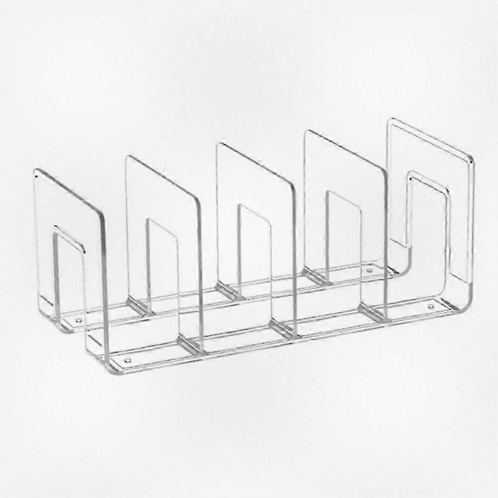 Multi-Compartment Handbag Organizer Shelf for Closet or Book Display