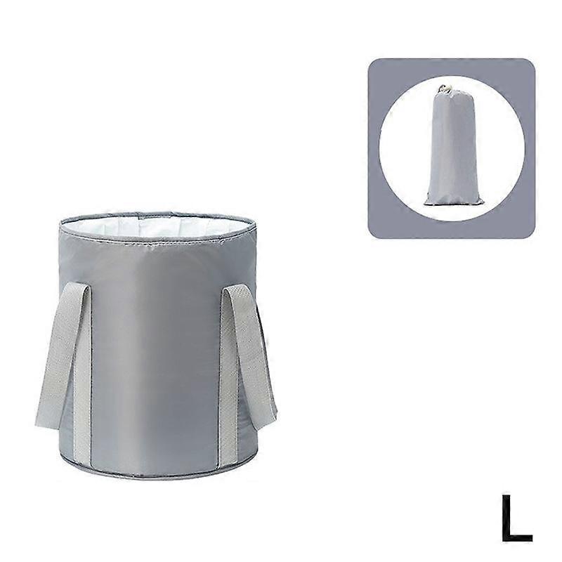Portable Collapsible Foot Bath Basin With Handles Perfect For Soaking Feet Traveling Camping And Outdoor Activities