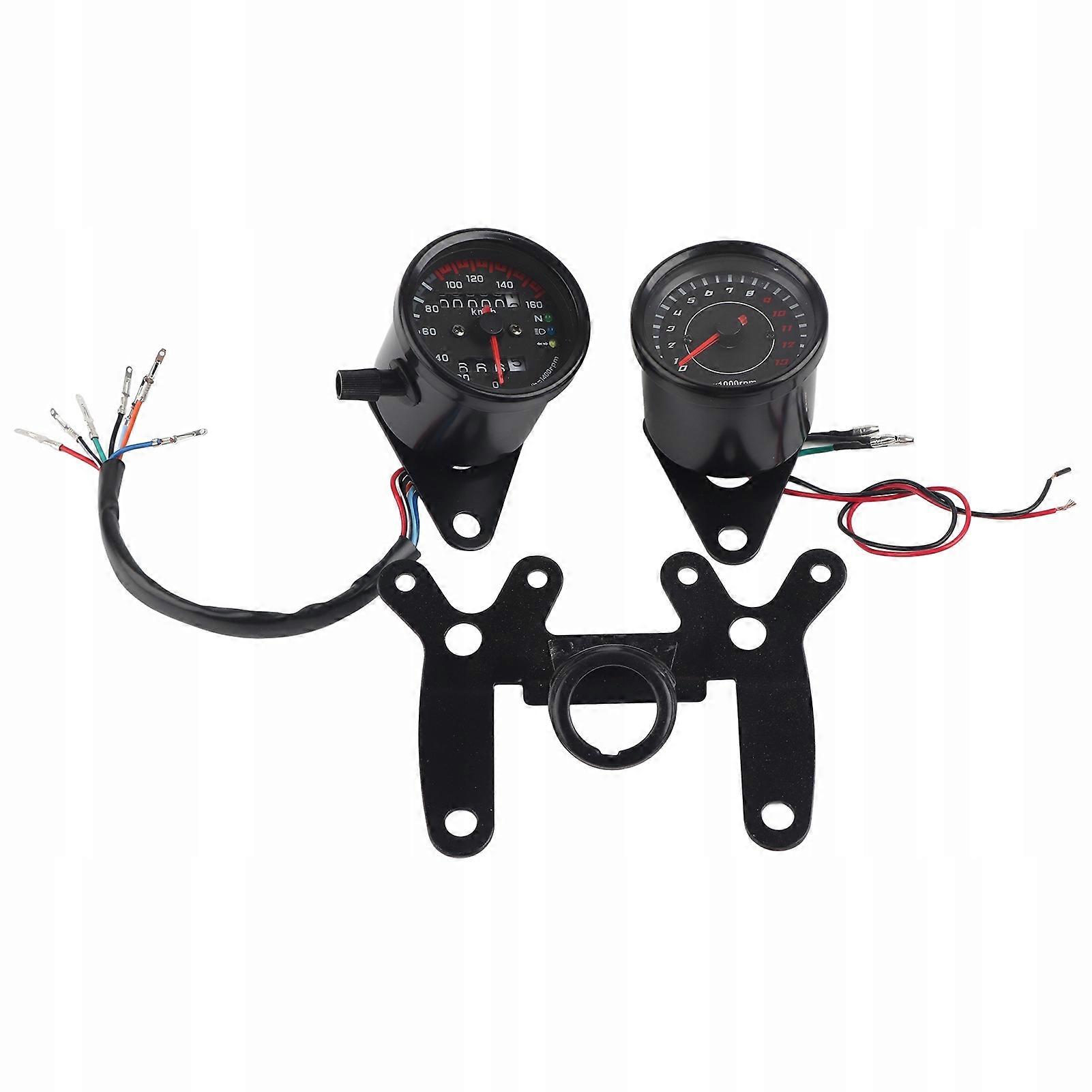 Universal Motorcycle Odometer Speedometer Retro