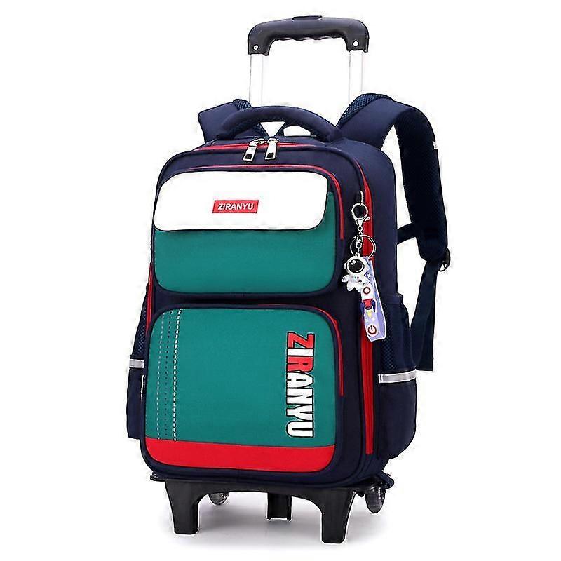 Hot Student Rolling Backpack Free Doll School Bag For Kids Trolley Sch