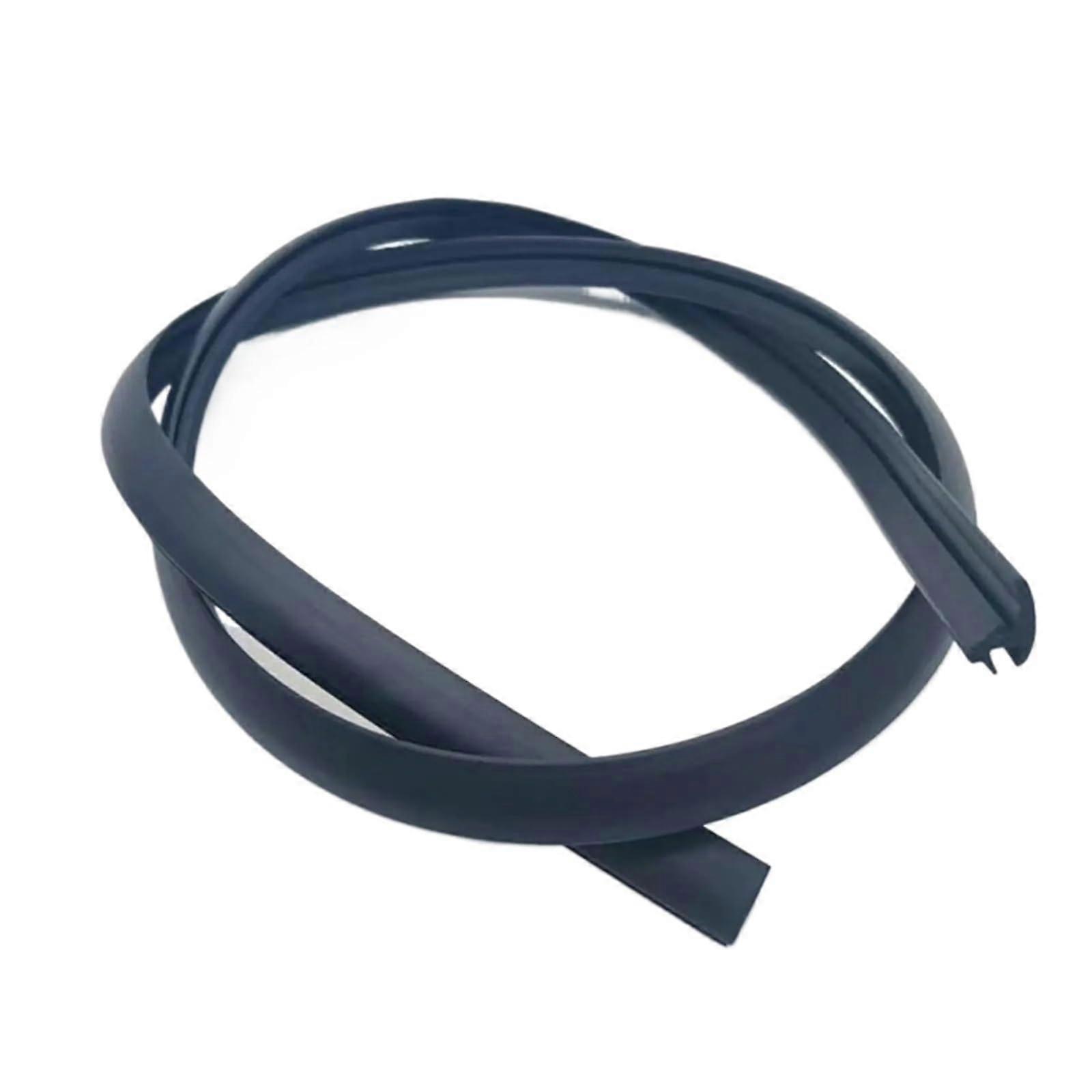 Upper Windshield Trim Molding Rubber Seals for Automotive Exterior, Compatible with Most Vehicle Models, Durable Weatherproof Material