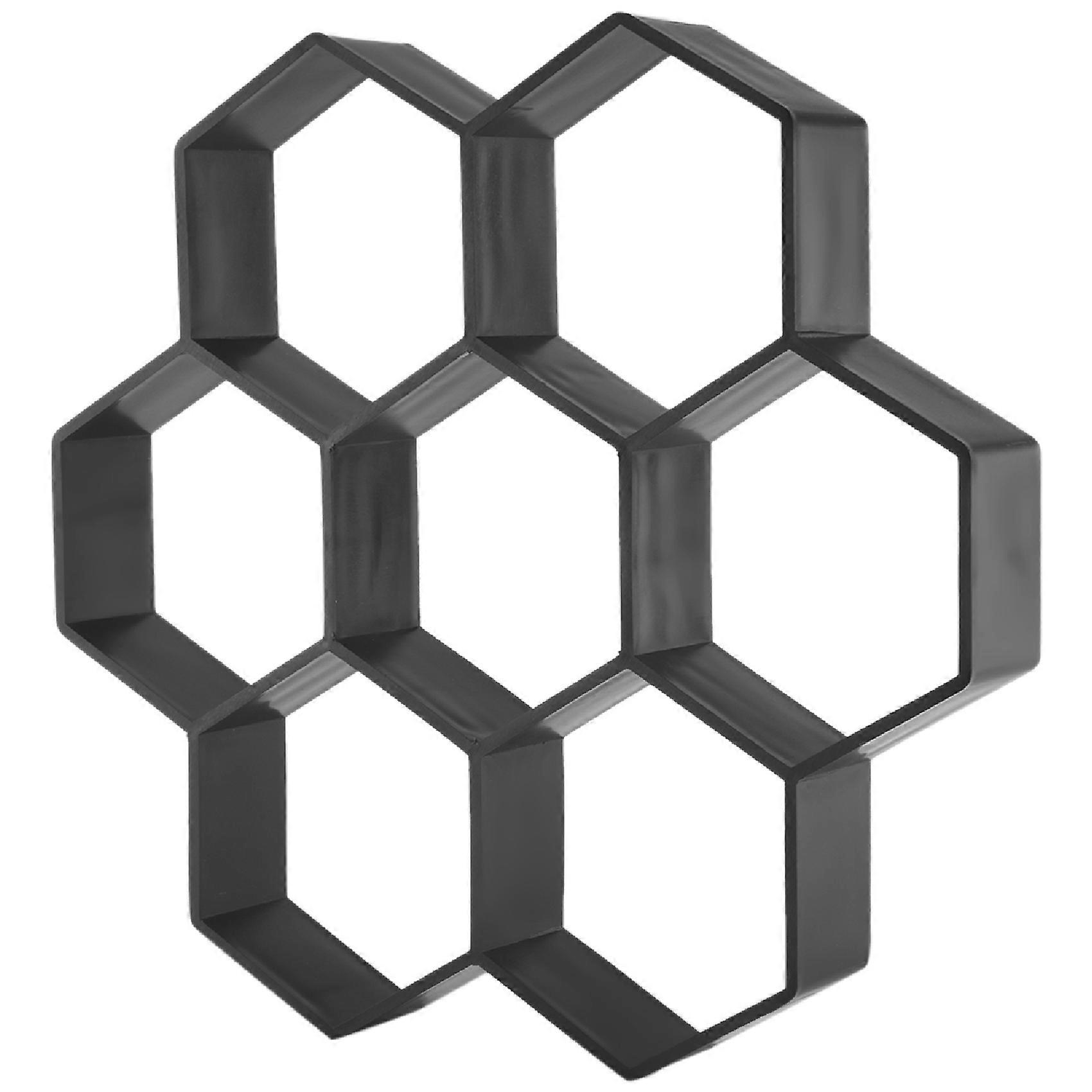 Stepping Concrete Paver Mold Mold Garden Paving Stone Molds 30*30cm