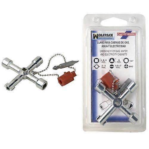 Clé pour compteurs - eau, gaz, électricité